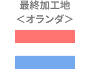 最終加工国オランダ